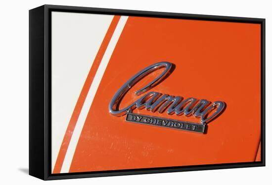 Chevrolet Camaro Z28 1969-Simon Clay-Framed Stretched Canvas
