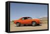 Chevrolet Camaro Z28 1969-Simon Clay-Framed Stretched Canvas