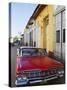 Chevrolet, Classic 1950S American Car, Trinidad, UNESCO World Heritage Site, Cuba-Christian Kober-Stretched Canvas