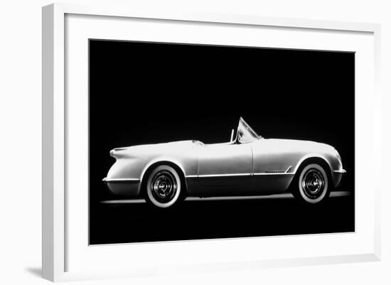 Chevrolet Corvette, 1953-null-Framed Giclee Print