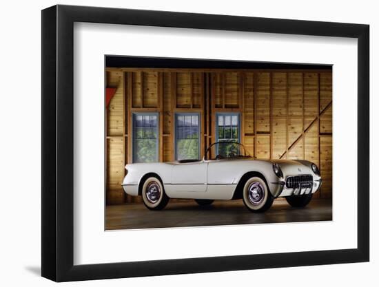 Chevrolet Corvette 1954-Simon Clay-Framed Photographic Print