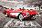 Chevrolet: Corvette- Classic Red 1959 On Route 66-null-Lamina Framed Poster