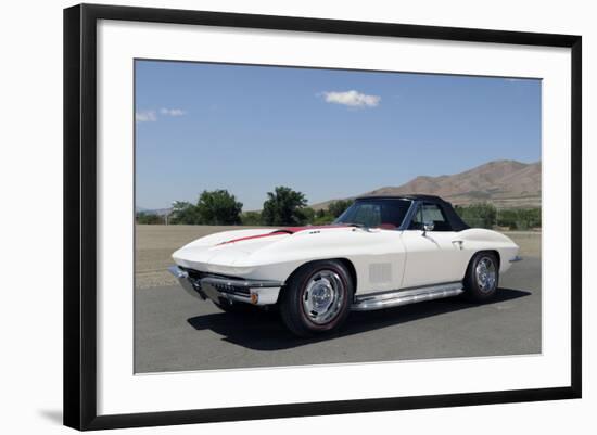 Chevrolet Corvette cv 427 1967-Simon Clay-Framed Photographic Print