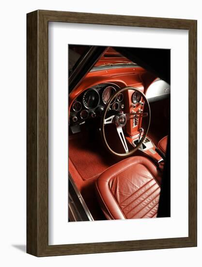 Chevrolet Corvette cv 427 1967-Simon Clay-Framed Photographic Print