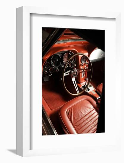 Chevrolet Corvette cv 427 1967-Simon Clay-Framed Photographic Print