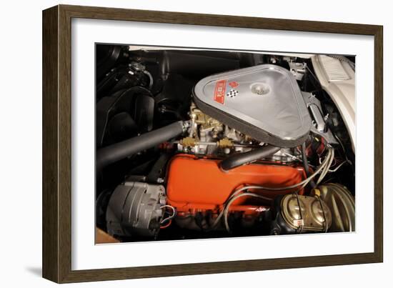 Chevrolet Corvette cv 427 1967-Simon Clay-Framed Photographic Print