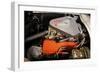 Chevrolet Corvette cv 427 1967-Simon Clay-Framed Photographic Print