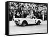 Chevrolet Corvette, Le Mans, France, 1960-null-Framed Stretched Canvas