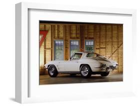 Chevrolet Corvette Stingray 1963-Simon Clay-Framed Photographic Print
