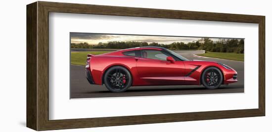 Chevrolet-Corvette Stingray-null-Framed Art Print