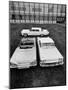 Chevrolet Impala and Lincoln Premiere, All New 1958 Cars-Andreas Feininger-Mounted Photographic Print