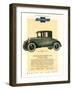 Chevrolet, Magazine Advertisement, USA, 1925-null-Framed Premium Giclee Print