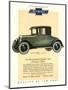 Chevrolet, Magazine Advertisement, USA, 1925-null-Mounted Giclee Print