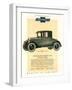 Chevrolet, Magazine Advertisement, USA, 1925-null-Framed Giclee Print