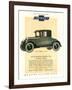 Chevrolet, Magazine Advertisement, USA, 1925-null-Framed Giclee Print