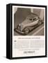 Chevrolet, Magazine Advertisement, USA, 1933-null-Framed Stretched Canvas