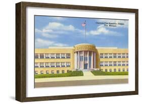 Chevrolet Plant, Flint, Michigan-null-Framed Art Print