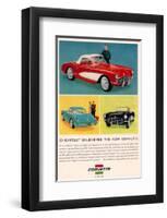 Chevrolet Unleashes Corvette-null-Framed Art Print