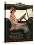 Chevrolet, Women Woman Drivers Driving Cars, USA, 1920-null-Stretched Canvas