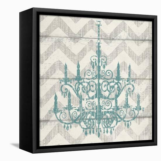 Chevron Chandelier II-Piper Ballantyne-Framed Stretched Canvas