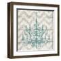 Chevron Chandelier II-Piper Ballantyne-Framed Art Print