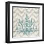 Chevron Chandelier II-Piper Ballantyne-Framed Art Print