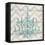 Chevron Chandelier II-Piper Ballantyne-Framed Stretched Canvas