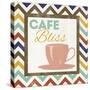 Chevron Coffee II-null-Stretched Canvas