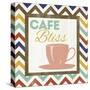 Chevron Coffee II-null-Stretched Canvas