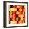 Chevron Diamond Patterns-null-Framed Art Print