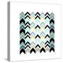 Chevron Entanglement Three-Jan Weiss-Stretched Canvas