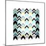 Chevron Entanglement Three-Jan Weiss-Mounted Art Print