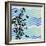 Chevron Floral-Bee Sturgis-Framed Art Print