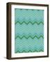 Chevron Gift Wrap-Joanne Paynter Design-Framed Giclee Print