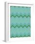 Chevron Gift Wrap-Joanne Paynter Design-Framed Giclee Print