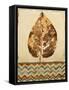 Chevron Leaf I-Patricia Pinto-Framed Stretched Canvas