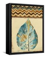 Chevron Leaf II-Patricia Pinto-Framed Stretched Canvas