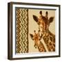 Chevron Safari I-Patricia Pinto-Framed Art Print