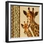 Chevron Safari I-Patricia Pinto-Framed Art Print