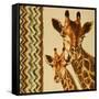 Chevron Safari I-Patricia Pinto-Framed Stretched Canvas