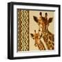 Chevron Safari I-Patricia Pinto-Framed Art Print