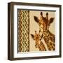 Chevron Safari I-Patricia Pinto-Framed Art Print