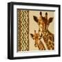 Chevron Safari I-Patricia Pinto-Framed Art Print