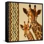 Chevron Safari I-Patricia Pinto-Framed Stretched Canvas