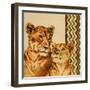 Chevron Safari II-Patricia Pinto-Framed Art Print