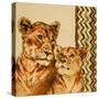 Chevron Safari II-Patricia Pinto-Stretched Canvas