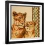 Chevron Safari II-Patricia Pinto-Framed Art Print