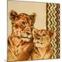 Chevron Safari II-Patricia Pinto-Mounted Art Print