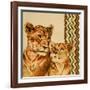 Chevron Safari II-Patricia Pinto-Framed Art Print