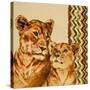 Chevron Safari II-Patricia Pinto-Stretched Canvas